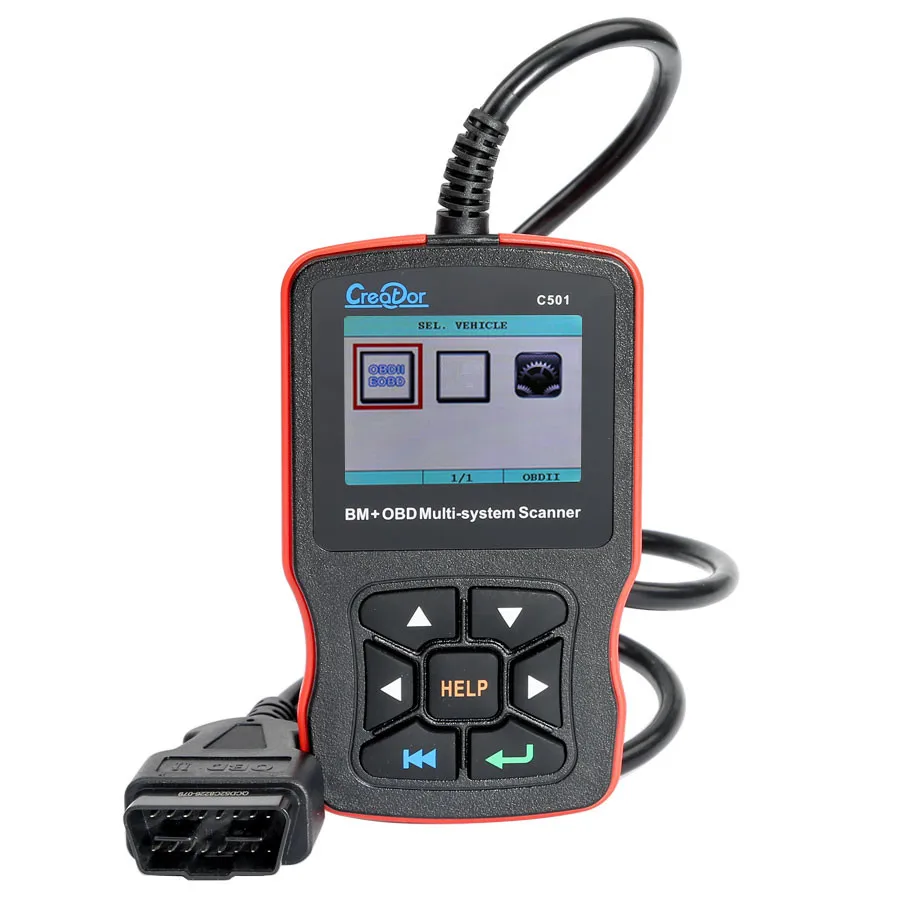 Мультисистемный сканер Creator C501 V7.3 для BMW и OBDII/EOBD|Электрические тестеры щупы| |