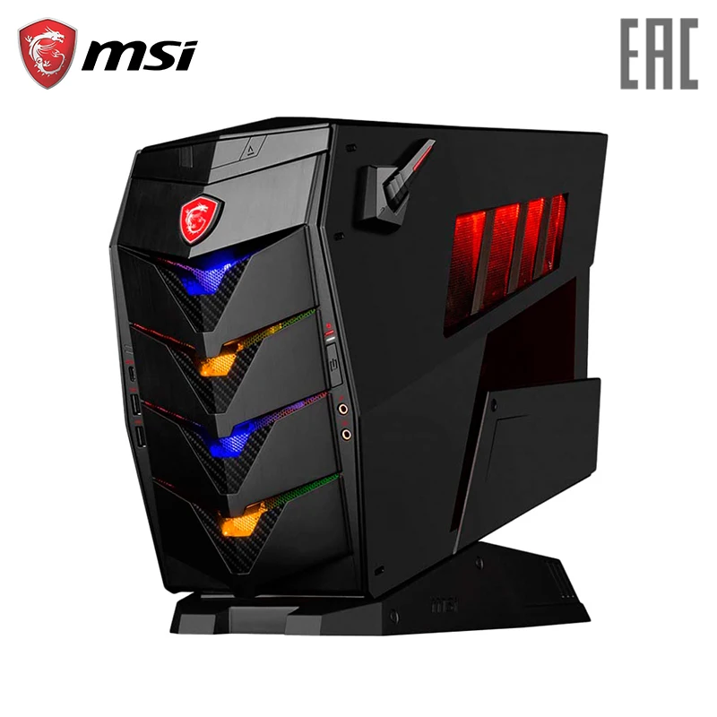 ПК MSI Aegis 3 8RD-022RU/i7-8700/16Гб/2Тб+256Гб SSD/GTX1070 8Гб/WiFi/Bluetooth/черный/Win10 (9S6-B91811-022) | Компьютеры