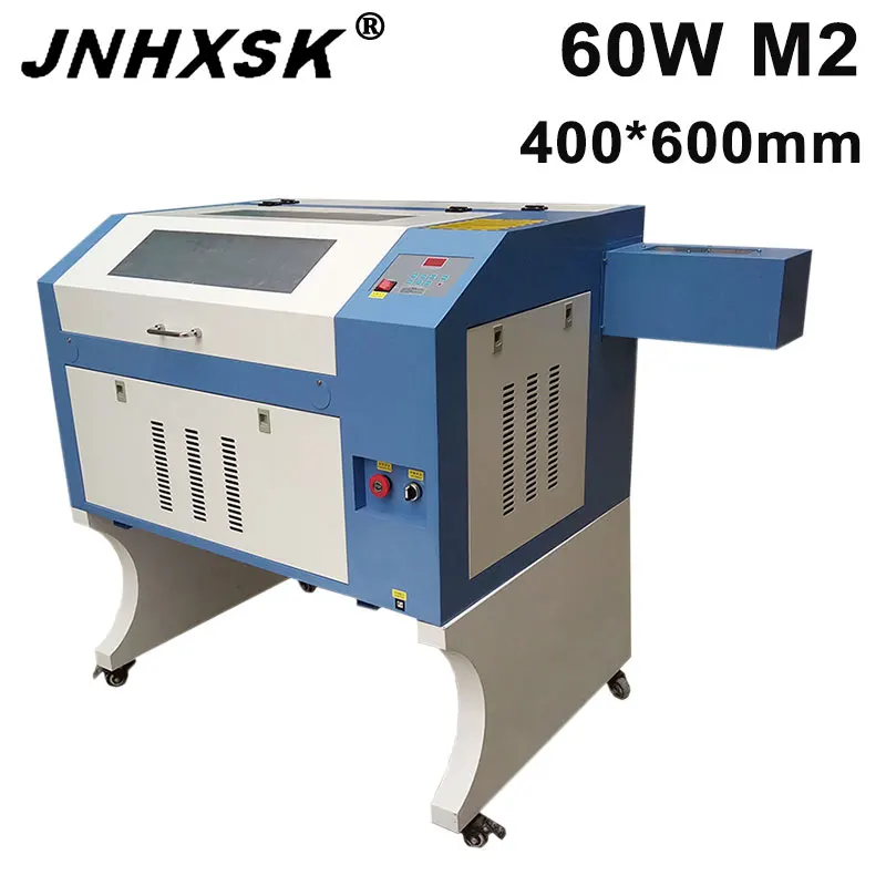 JNHXSK Ts4060 Co2 60 Вт лазерная гравировальная машина 110В/220В usb порт с сотовым рабочим