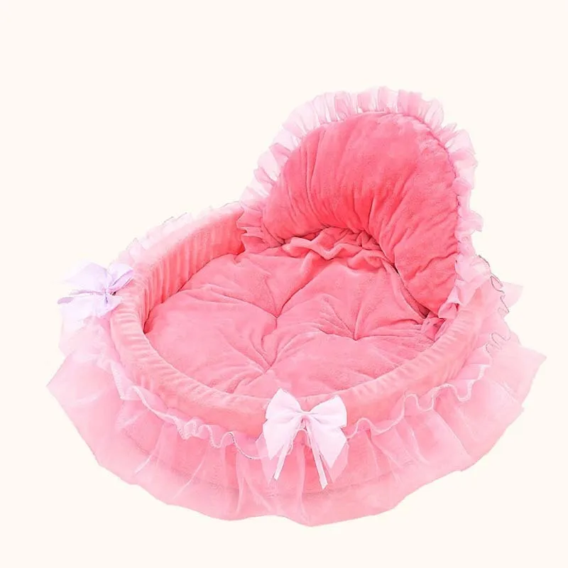 KIMHOME PET Симпатичные кровати собаки для маленьких средних собак всех сезонов