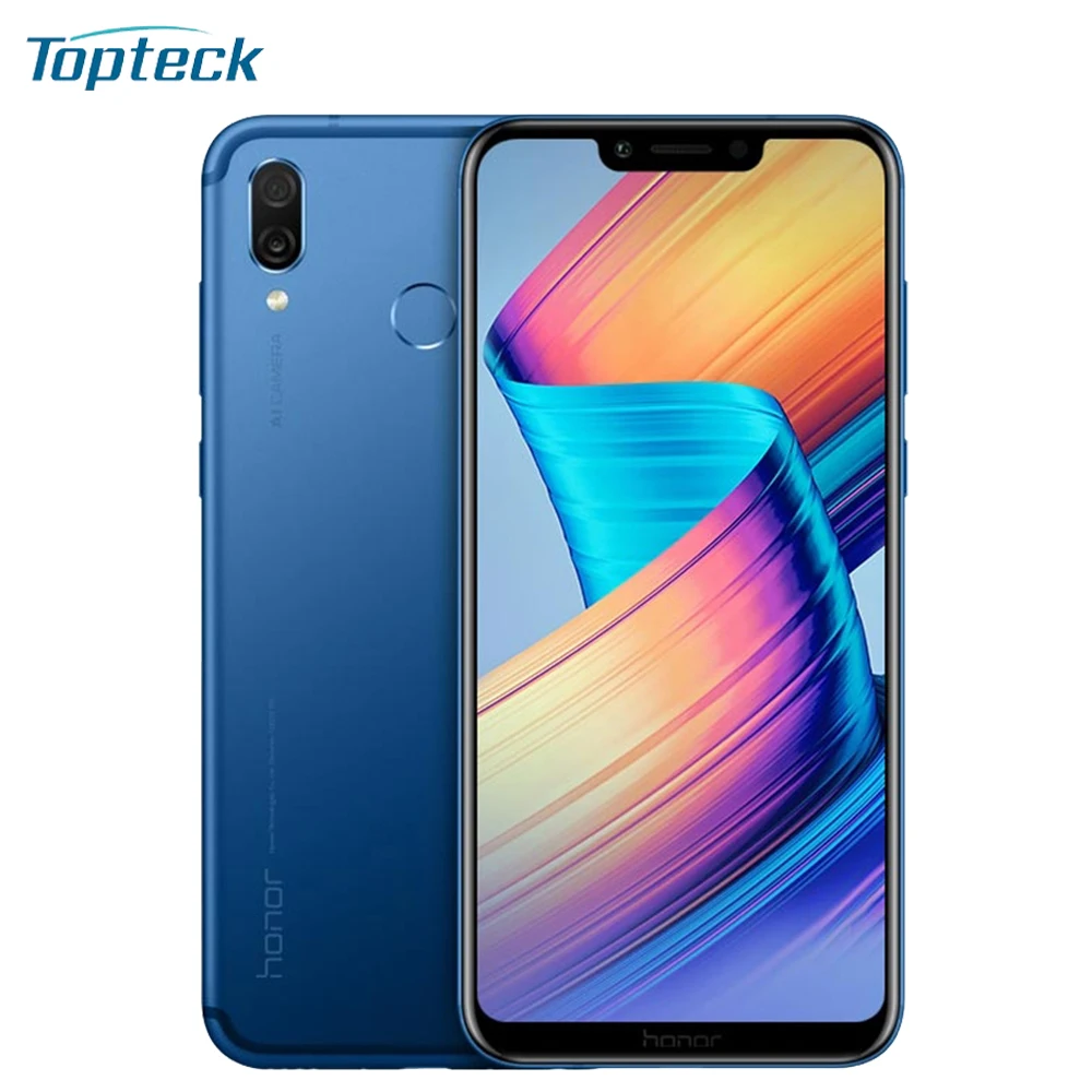 Глобальная версия Honor Play 6,3 дюймов 4 Гб+ 64 Гб Kirin 970 Восьмиядерный Android 8,1 16 МП AI Face ID NFC 3750 мАч разблокированный смартфон