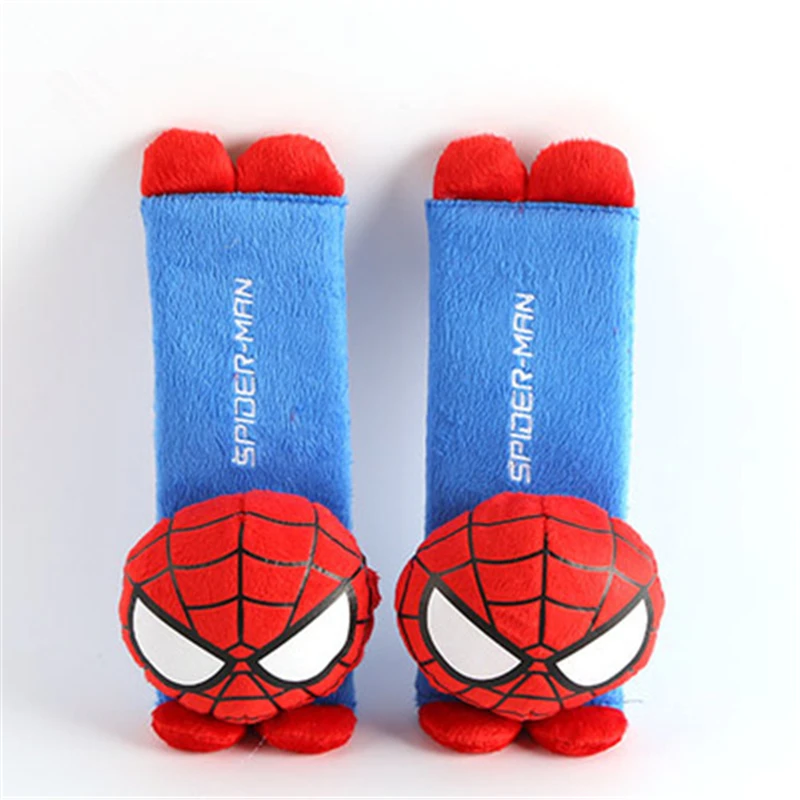 quality 1 Pair cute Cartoon Car Sefety Seat Belt cover Child belt Shoulder Pads Protection Plush Padding Auto Accessories |