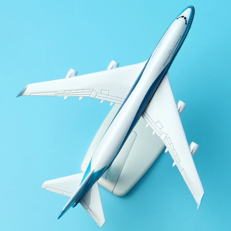 16 см Прототип самолета Боинг 747-400 модель летательного стандартная из сплава