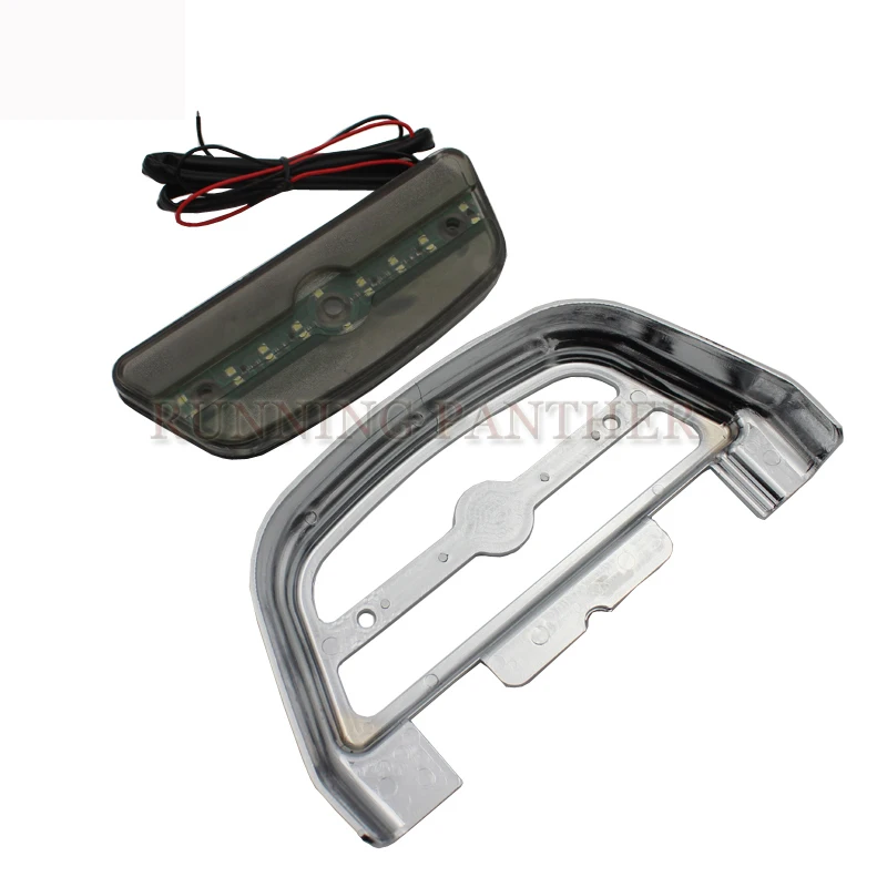 

Подножка для пассажира с красным дымом, накладка на пол для Harley Bad Boy FXSTSB 1995-1997 Blackline FXS 11-13 Dyna Electra Glide