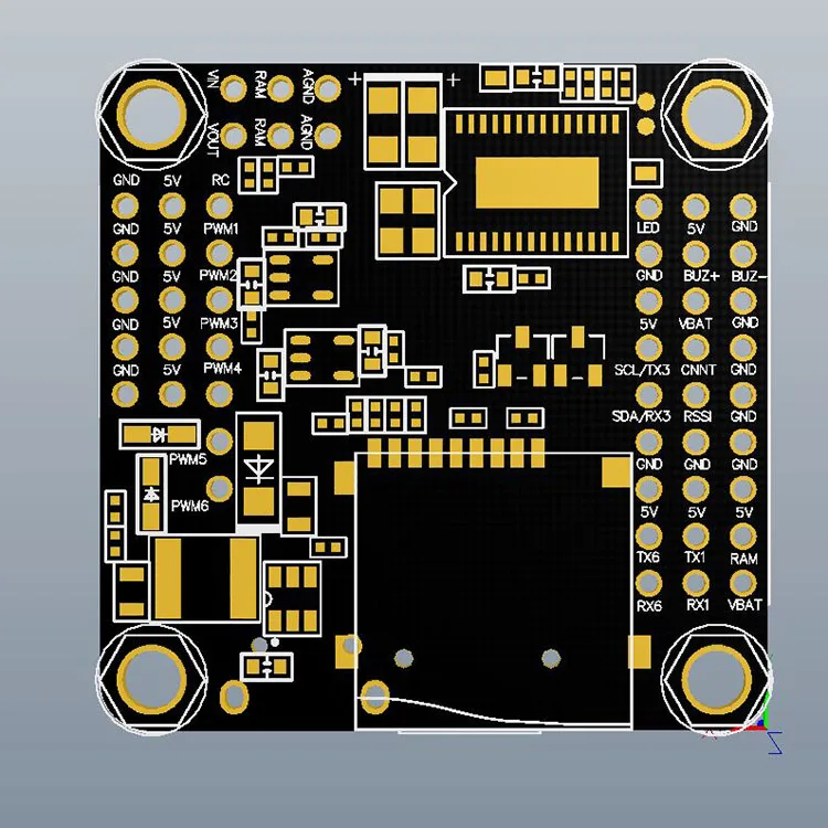 F4 Pro V3 Betaflight плата контроллера полета встроенный барометр OSD TF слот для Wizard X220S FPV Racer Drone