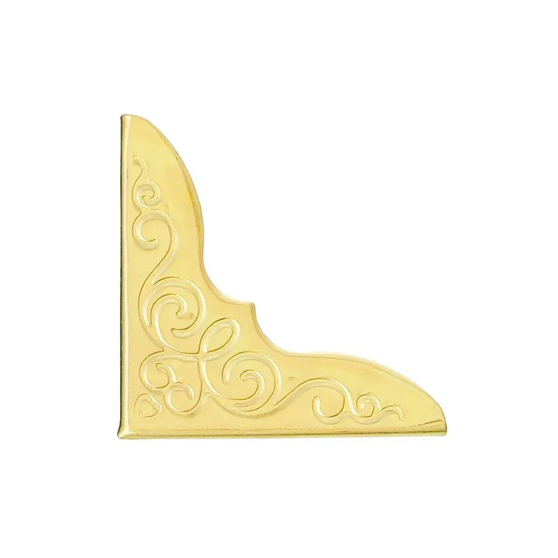 Светло золотые Угловые книги и тетради т. Д. 23x23mm 100|Ювелирная фурнитура