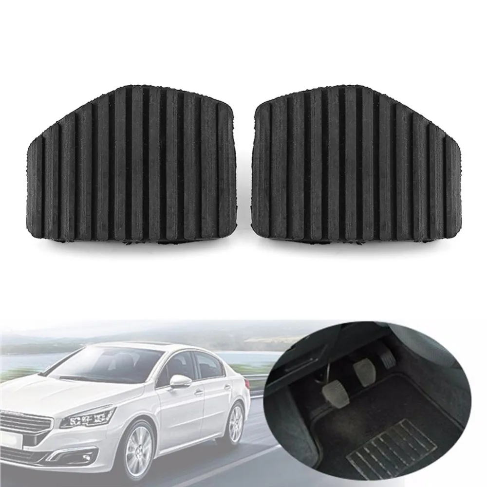 1 пара педаль тормоза сцепления резиновая крышка для Peugeot/Citroen 1007 207 208 301 C3 C4 C5 C6