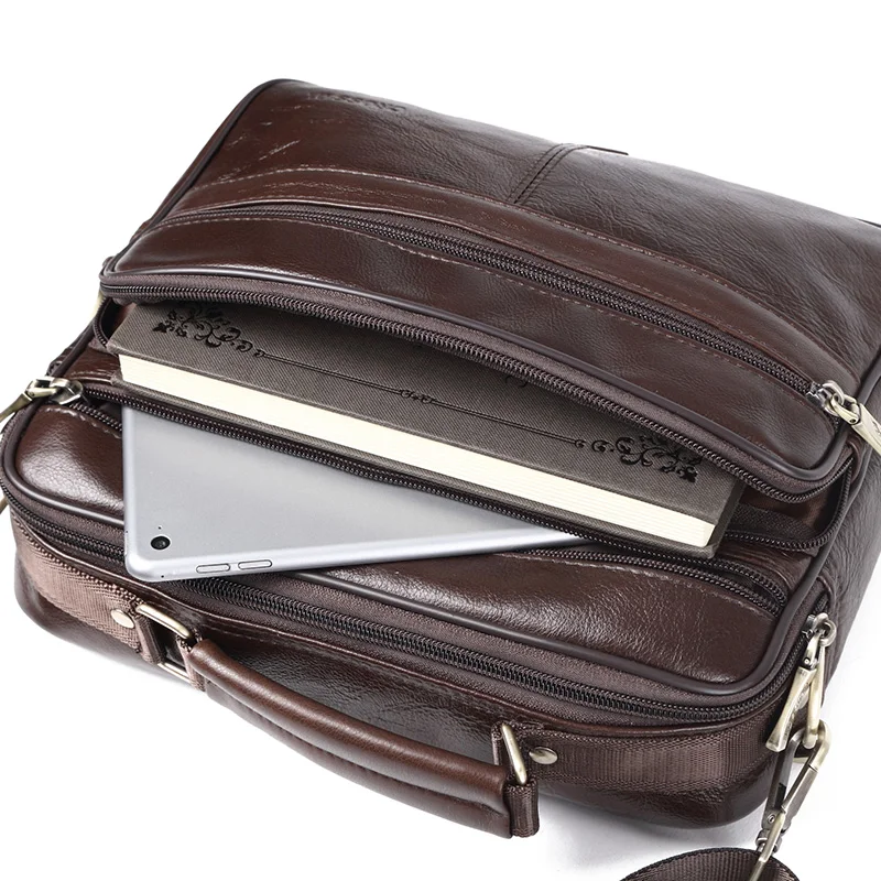 Кожаная сумка CROSSOX в классическом стиле SL420 | Багаж и сумки