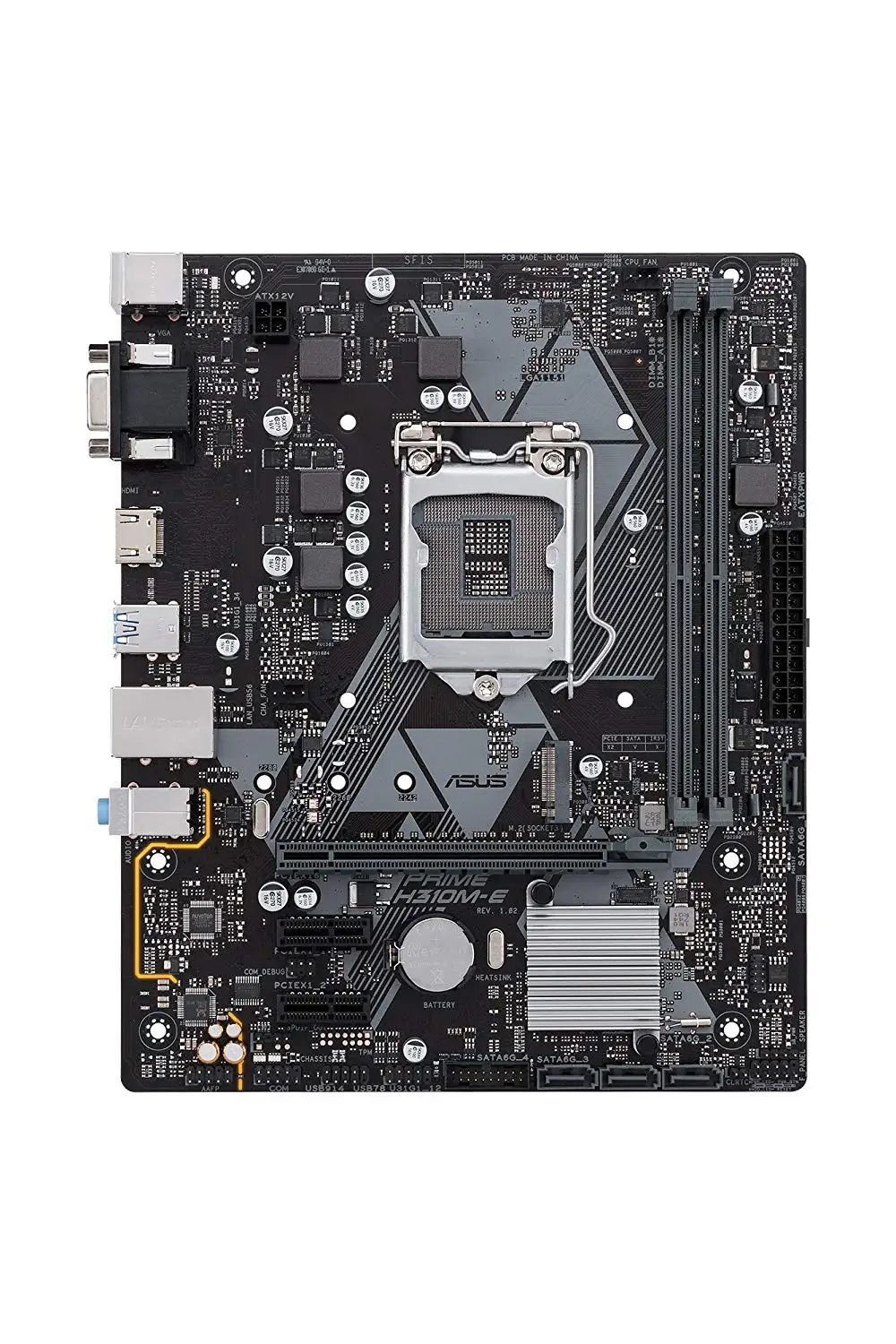 Материнская плата ASUS PRIME H310M-E для настольного компьютера Micro-ATX