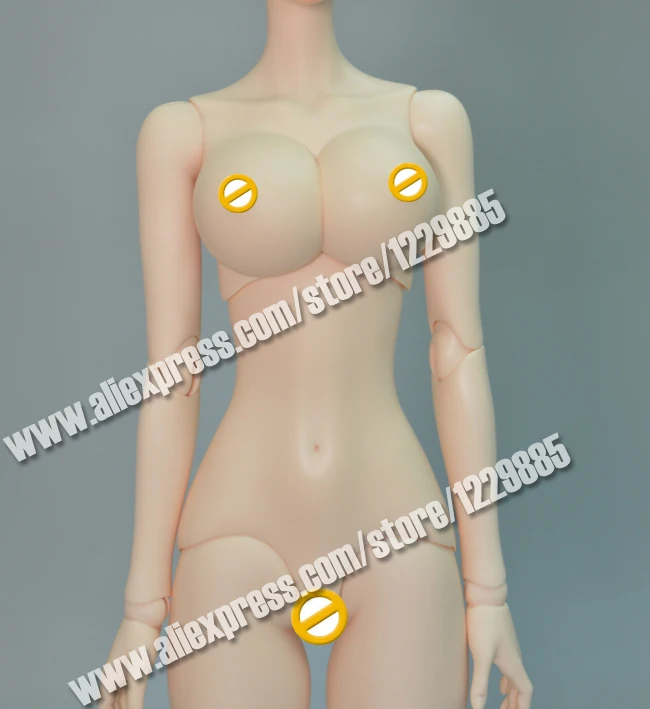 HeHe BJD 1/3 тело девушки (только без головы) полный бюст и очаровательные из смолы