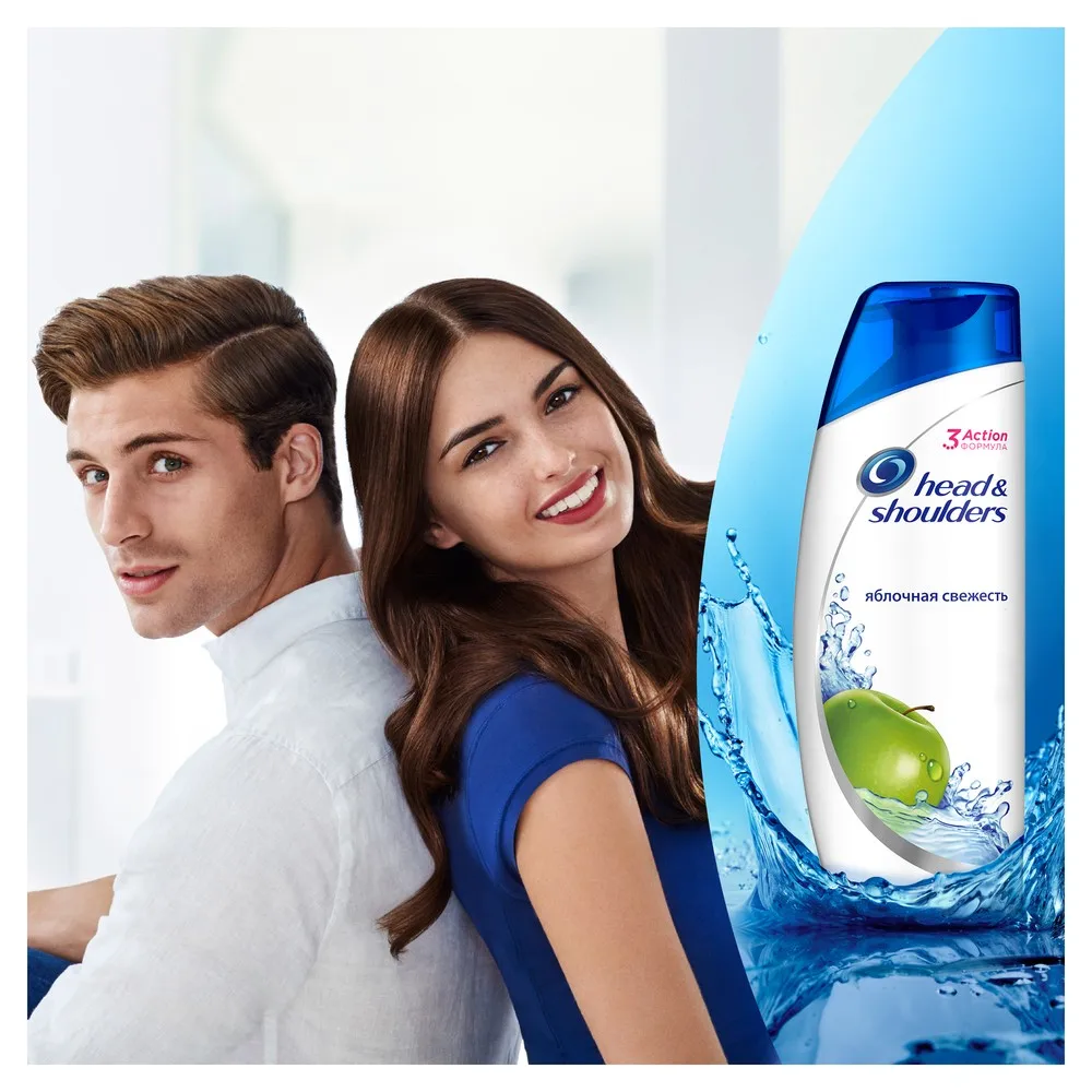 Шампунь против перхоти Head & Shoulders Яблочная свежесть 400 мл. | Красота и здоровье