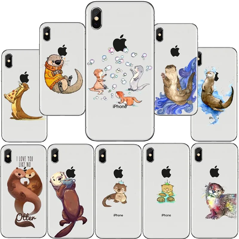 Силиконовый чехол из ТПУ для iPhone X 8 7 6 6S Plu силиконовый Plus 5S 5C SE|Чехлы-накладки| |