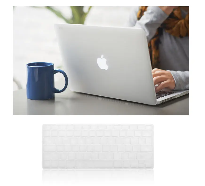 Frosted Clear Rubberized Hard Case Cover Skin Set keyboard cover For Apple Macbook Pro Air Retina 11 12 13 15&quotinch Touch Bar |