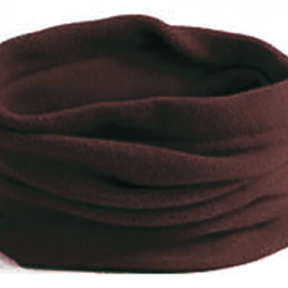 Флисовая термозащита для шеи Зимние Спортивные гетры маска лица снуд шапка