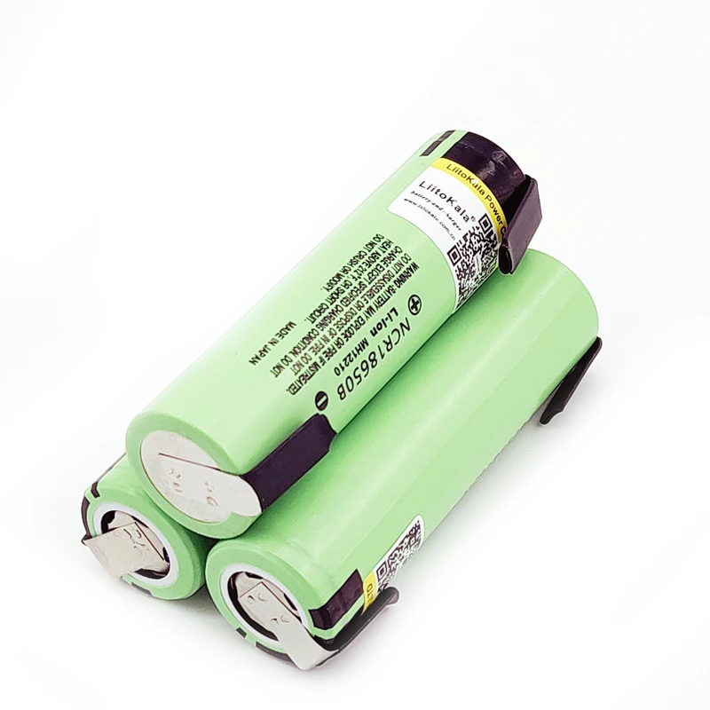 Liitokala NCR18650B 3,7 v 3400 mah 18650 литиевая аккумуляторная батарея сварочные никелевые листовые батареи