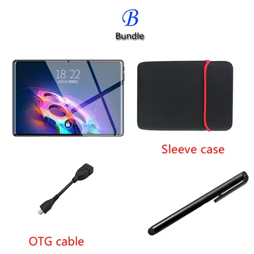 B MTK6753 10 дюймов 3G телефон Вызов планшетный ПК дизайн Android 9,0 Восьмиядерный 6 ГБ+ 64 Гб Две sim-карты CE бренд WiFi FM Tab 7 10,1 - Комплект: B