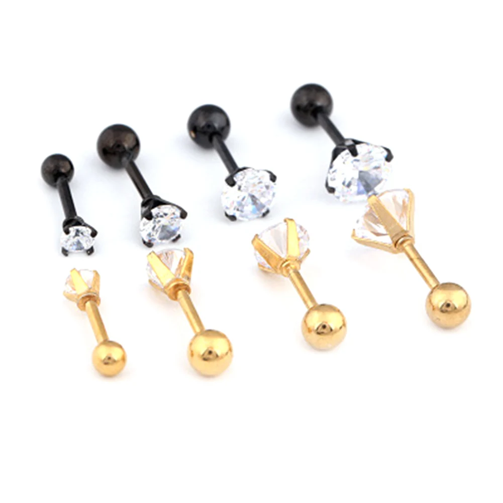 1 шт. Новые популярные модные роскошные серьги-гвоздики с кристаллами циркония элегантные серьги ювелирные изделия для женщин и мужчин 1 шт. Новые популярные модные роскошные серьги-гвоздики с кристаллами циркония элегантные серьги ювелирные изделия для женщин и мужчин