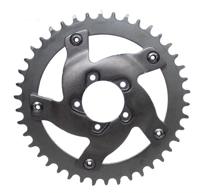 40T 42T 44T Chianwheel для Bafang 8Fun 48V 1000W BBSHD BBS03B комплекты среднего привода электрический