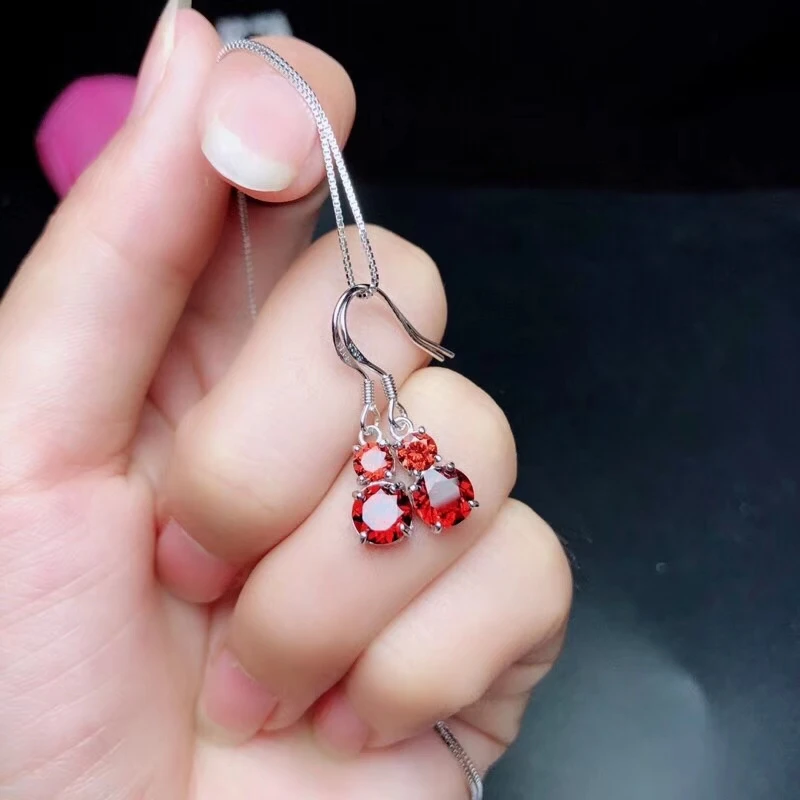 Серьги и серьги KJJEAXCMY с поддержкой обнаружения из серебра 925 пробы