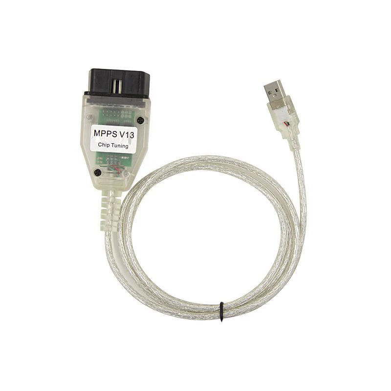 ECU MPPS V13.02 прошивка V13 v16 чип тюнинг 12 В OBD2 Диагностический Сканер Кабель USB порт OBDII