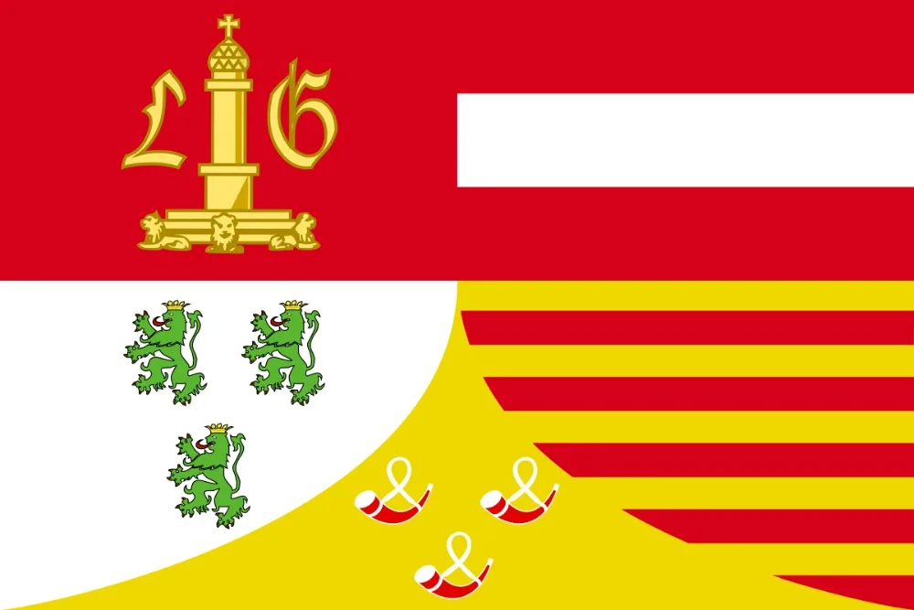 

VERTICAL 90x150cm Liege Flag For Decoration
