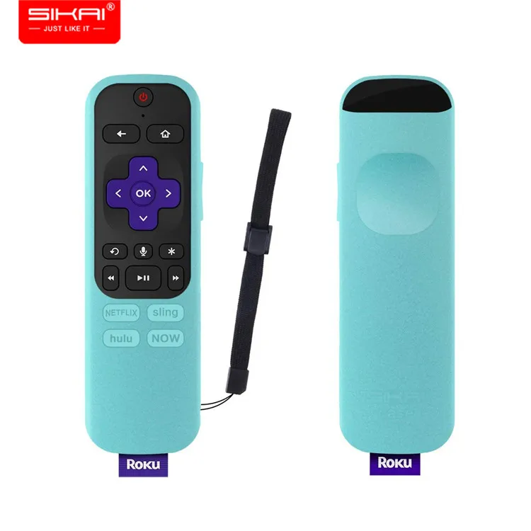SIKAI противоударный силиконовый защитный чехол для Roku Streaming Stick Plus 3800R/3810R + с