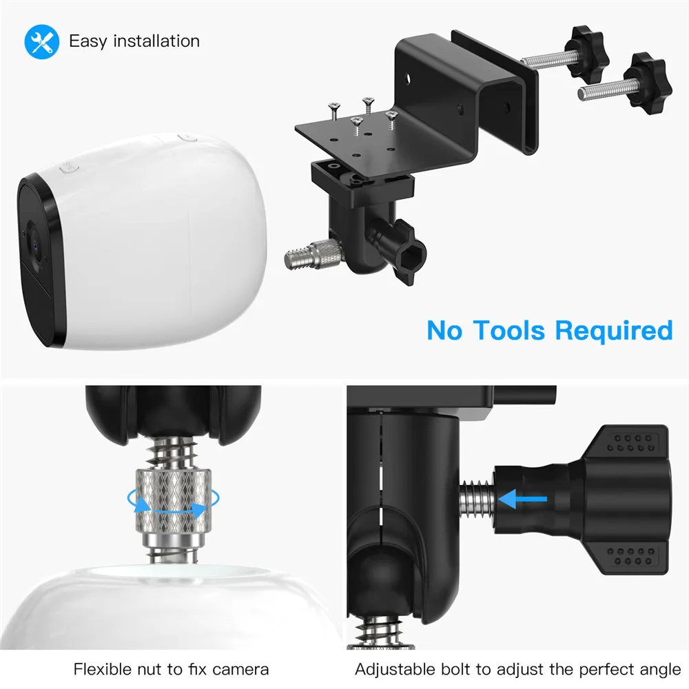 Arlo кронштейн с выемкой камеры кронштейн для Arlo Pro 2/Ultra/HD/Pro наружная камера видеонаблюдения монтажные кронштейны регулируемые