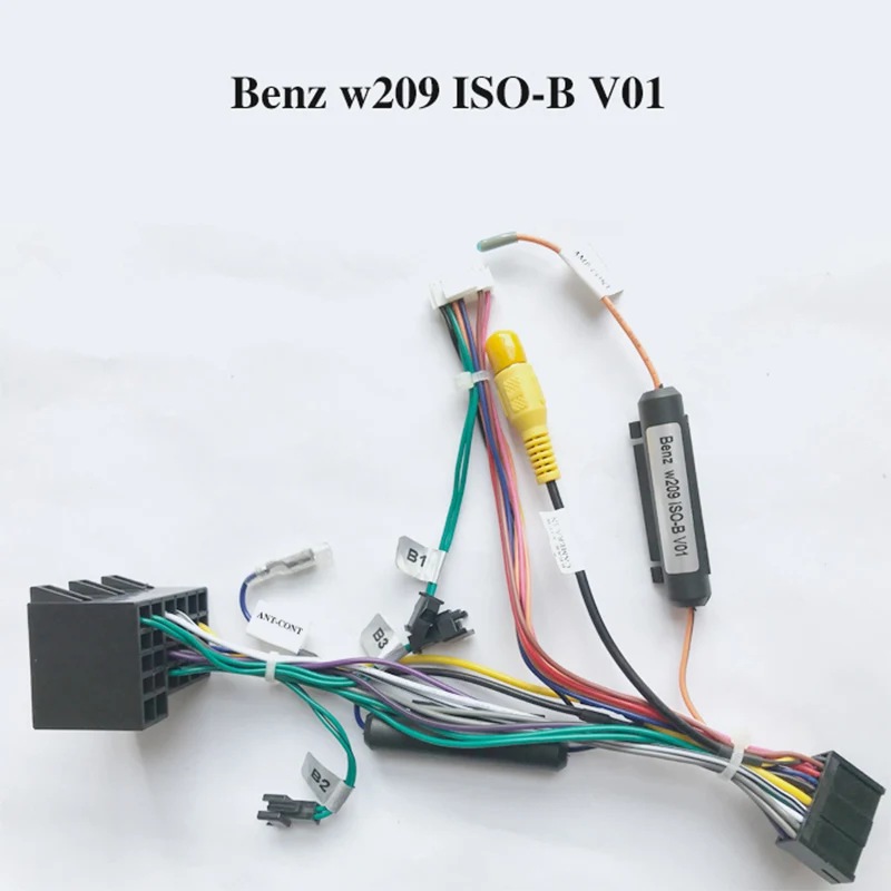 КАБЕЛЬ жгута проводов/кабель iso стандарта для Benz W209 только автомагнитолы ARKRIGHT