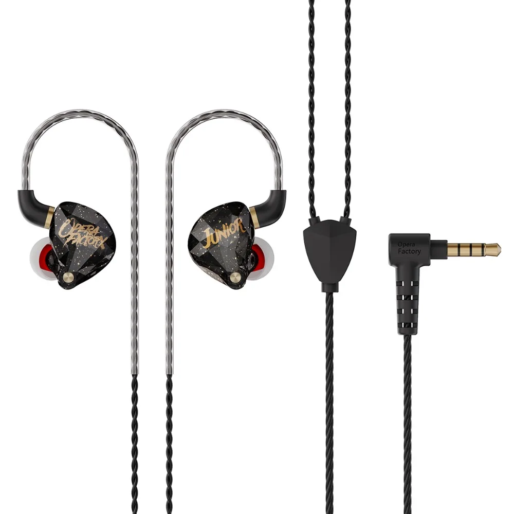 OperaFactory OS1 в ухо монитор 10 мм графеновая диафрагма Динамический HIFI бас наушники с