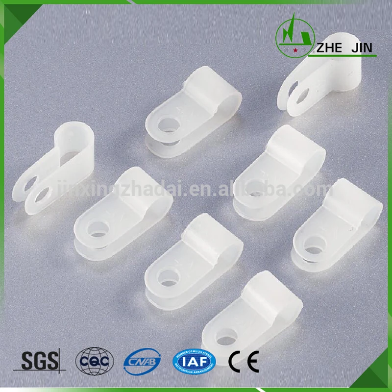 ZHEJIN (1000 шт.) R тип 4N (6 4) 1/4 дюйма кабельный зажим натуральный|cable clamp|1 cable clampclamp |