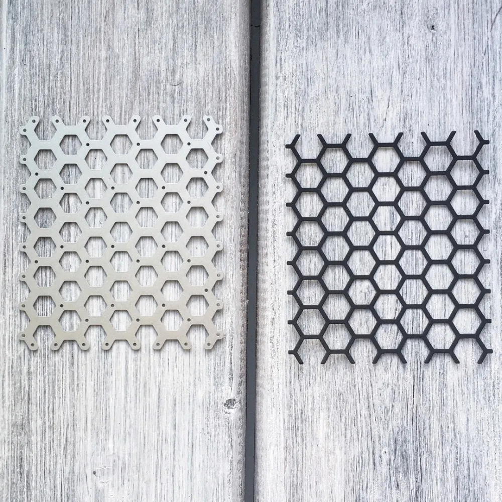 Металлические трафареты для резки ArtScrap Honeycomb сделай сам скрапбукинг карточка