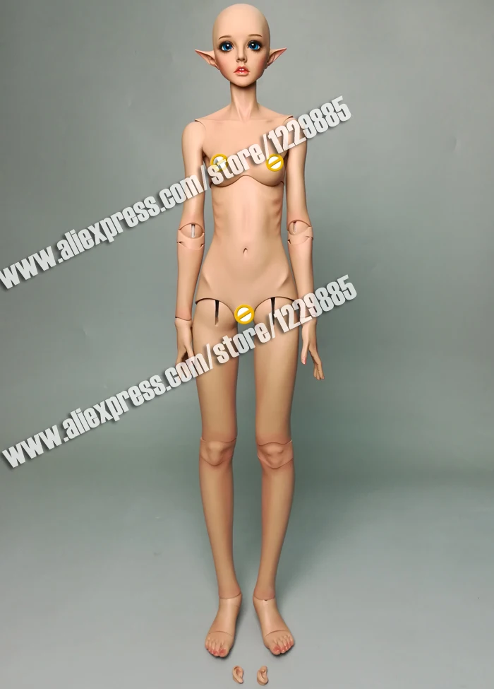Кукла HeHeBJD 1/3 18 лет 70 см модная с свободными глазами для девочек фигурки из смолы