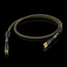 USB кабель Hi Fi с декором цифро аналоговый преобразователь|Кабели