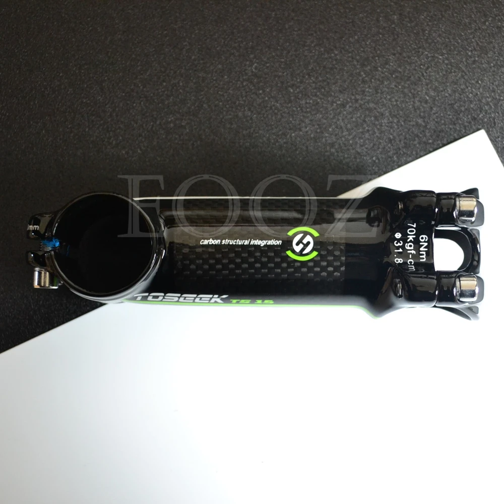 MTB ROAD TOSEEK AL7075 w/3K Углеродное волокно Сверхлегкий вынос руля 31 8*80 110 мм 7