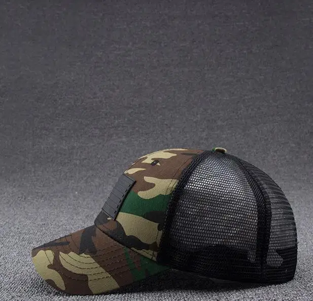 Seioum Camo Сетки Бейсболка Мужчины Камуфляж Кости Мужской Летом Шляпу Армии Cap