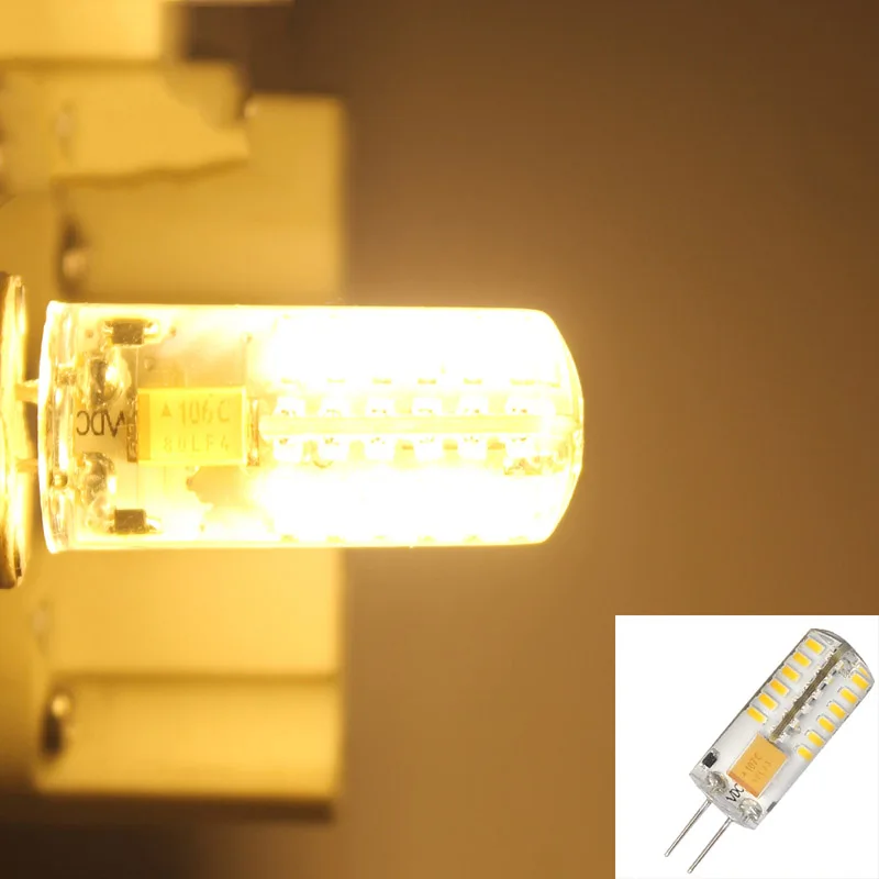 20 шт./лот 48 светодиодов G4LED Лампа dc 12 В 4 Вт Светодиодная лампа 3014SMD светодиодная