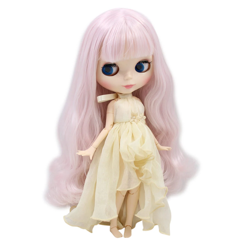 Ледяной DBS Blyth кукольные серии нет. BL1327 светильник розовые волосы из белой кожи