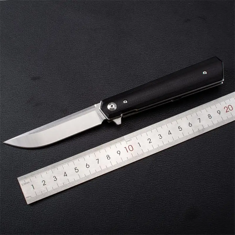 A KESIWO KS17 9cr18 складной нож G10 Ручка Открытый/Кемпинг/Охота/карманный нож складные тактические ножи для выживания - Цвет: A