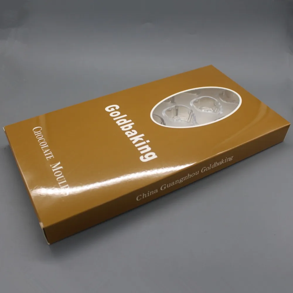 Goldbaking 21 полостей Catalpa листья шоколадная форма поликарбонат лист конфеты 3D для