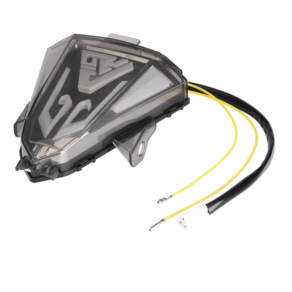 12 В ABS + стекло светодиодный задний стоп сигнал фонарь для YAMAHA R15 2014 2015 2016| |