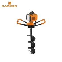 Мотобур бензиновый CARVER AG-43/000 без шнека,d пос=20 мм,43 см.куб