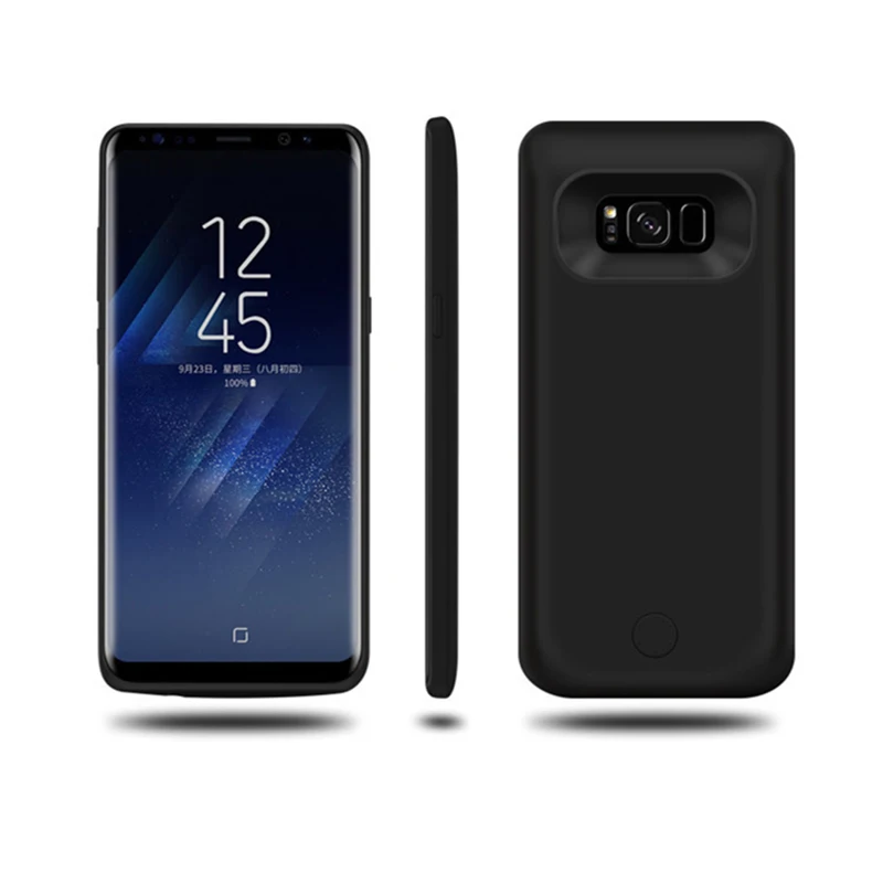 Чехол для аккумулятора 6500 мАч для samsung Galaxy S8 Plus, чехол для зарядного устройства, чехол для телефона, внешний аккумулятор для samsung S8 plus, чехол для аккумулятора