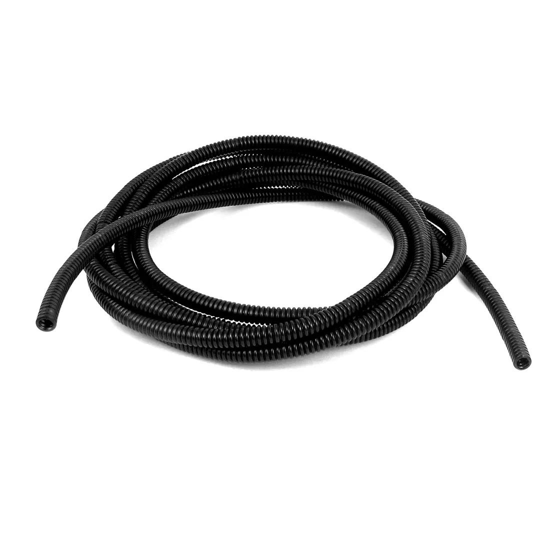 

UXCELL Hot Selling 3 Meters Length 5mm Inner Dia 7mm Outer Dia Black Flexible Insulated Corrugated Conduit Tube Wire Tubing Hose