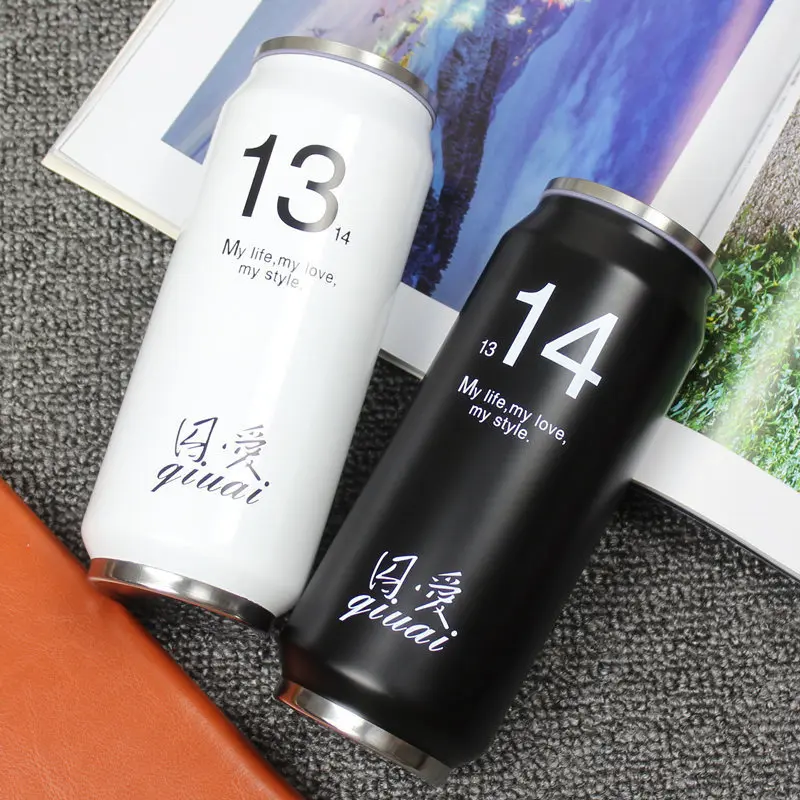 280 / 450ml открытый кубок поездки Thermo кружка Termos thermocup нержавеющей стали творческие