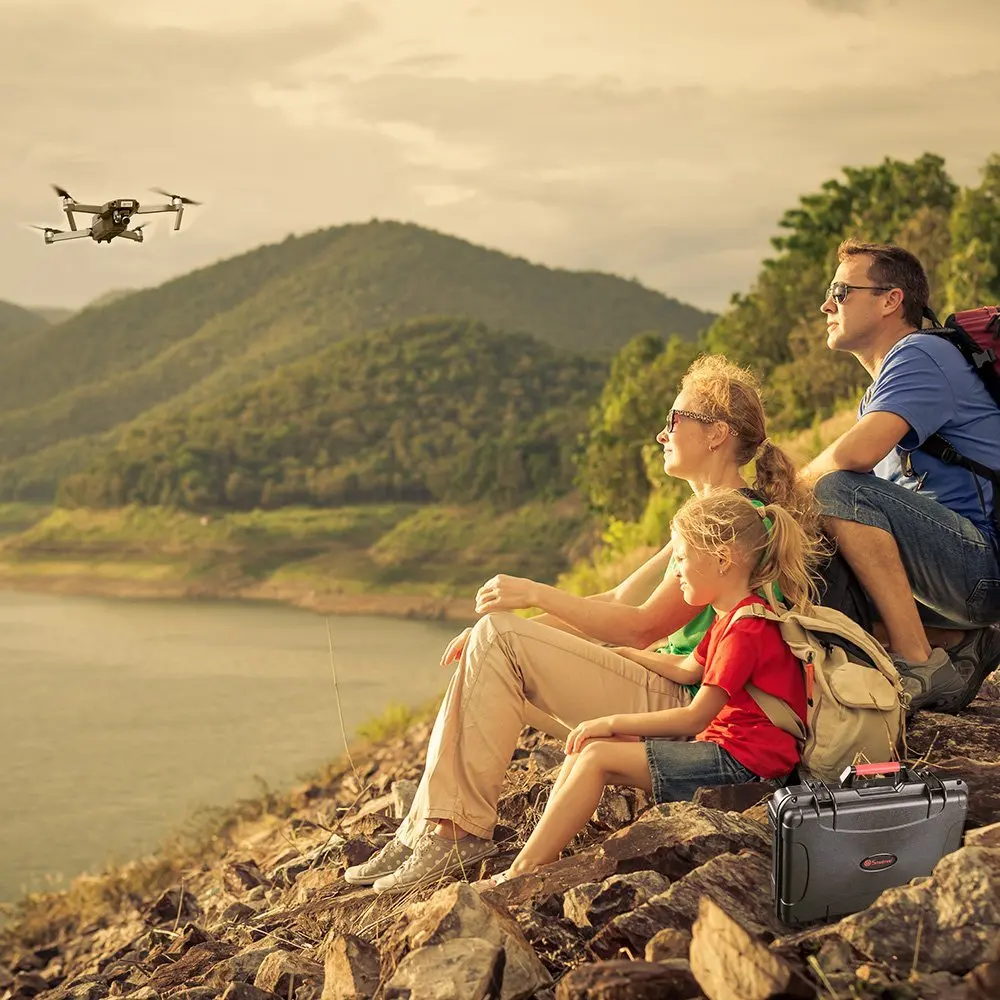 Smatree D600 чехол для переноски DJI Mavic Pro-водонепроницаемый жесткий футляр Pro