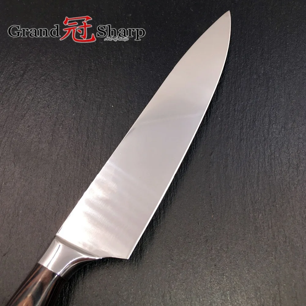 Высококачественный нож шеф повара GRANDSHARP 8 дюймов японский кухонный из