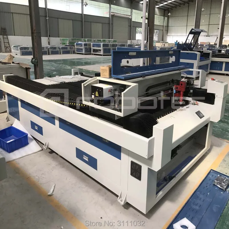 Недорогой станок для лазерной резки металла с ЧПУ CO2 Деревянный Резак 1390 трубкой