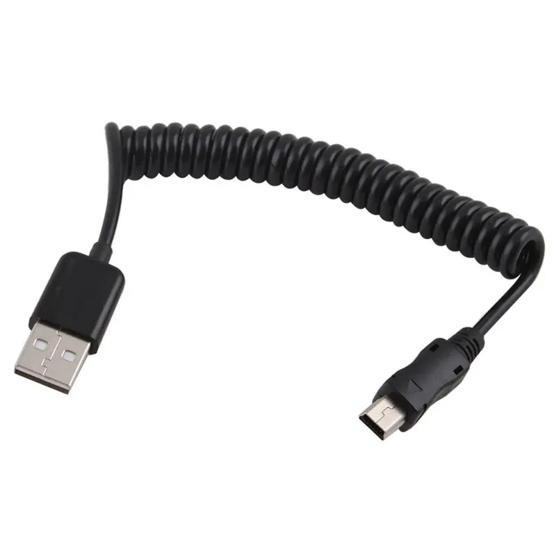 GCR дата кабель витой USB 2.0 mini B 5 pin для быстрой зарядки и синхронизации данных