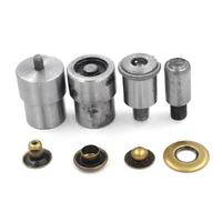 20sets15mm eu environmental standards brass buttons metal snaps tools rivet eyelets hand press machine buttons install mold