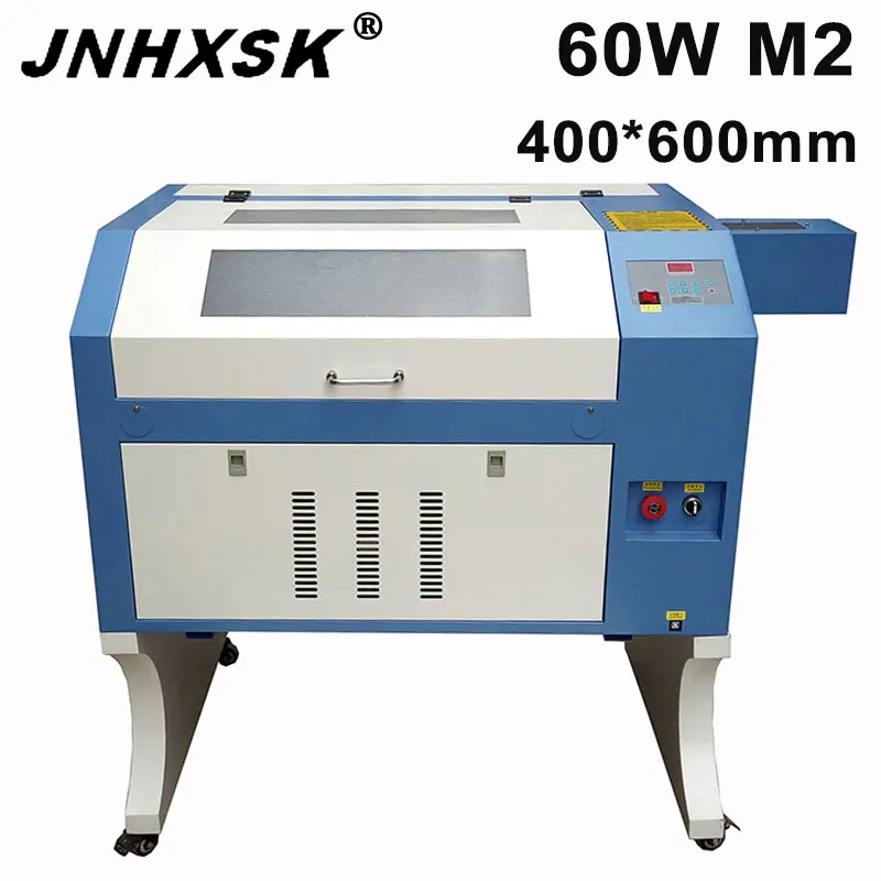 JCHXSK cnc 4060 M2 лазерный гравер 60 Вт лазер с ЧПУ co2 лазерная машина для гравировки
